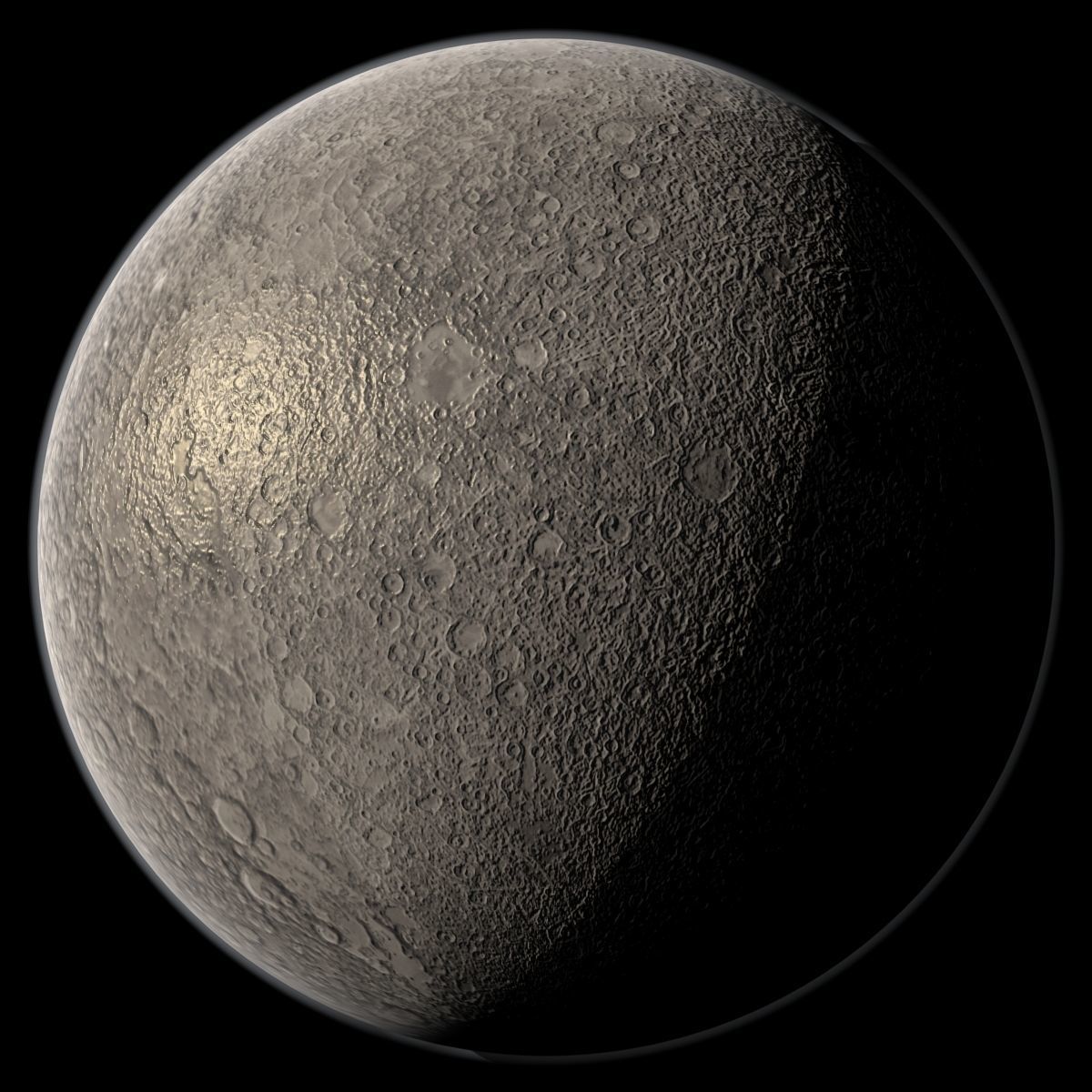 Mercury 3D model_4