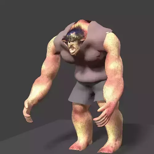 Quasimodo hulk 3D model
