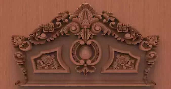 2 antiqe bed carving desing relief format