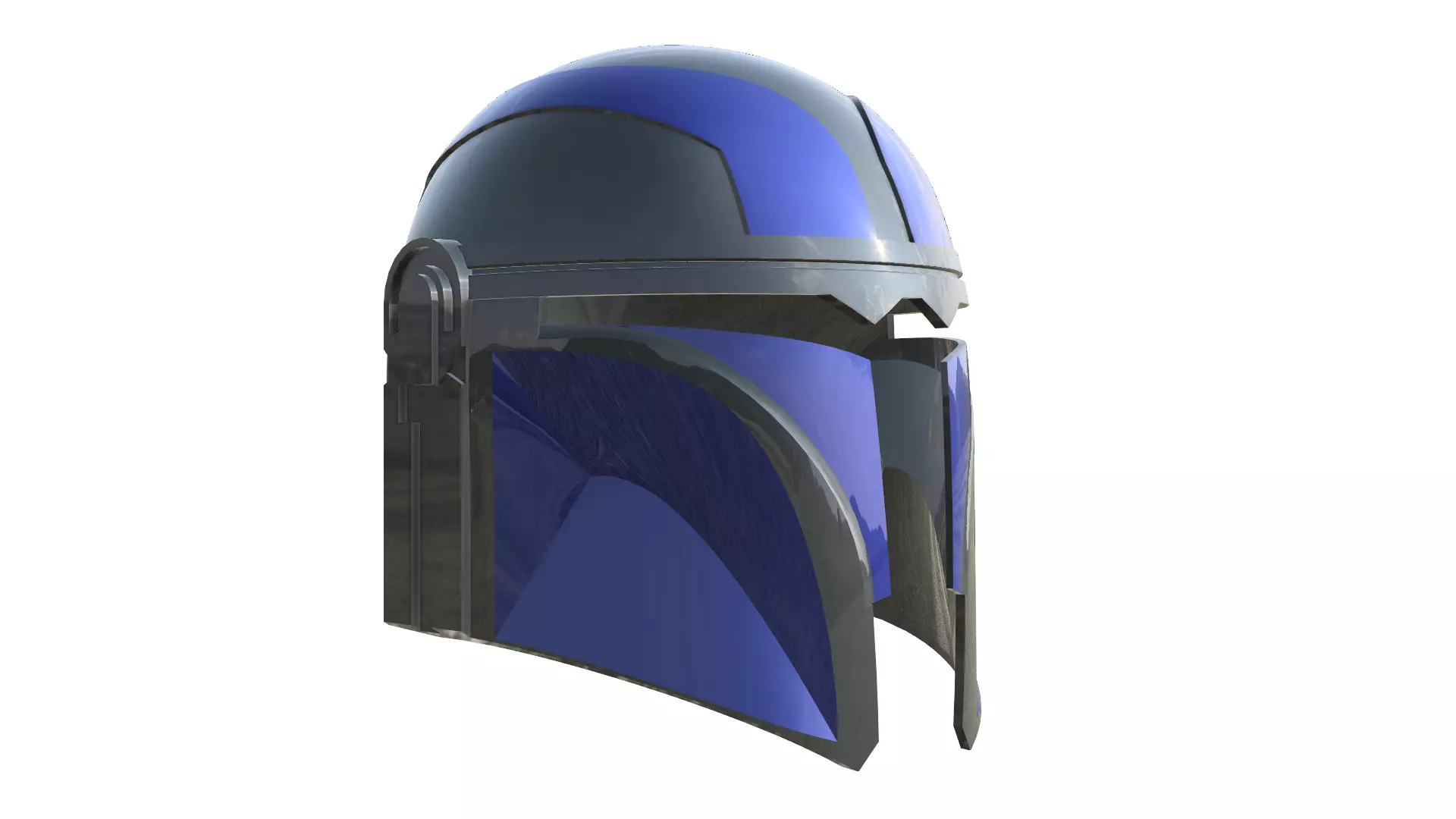 Mandalorian helmet 3D print model_0