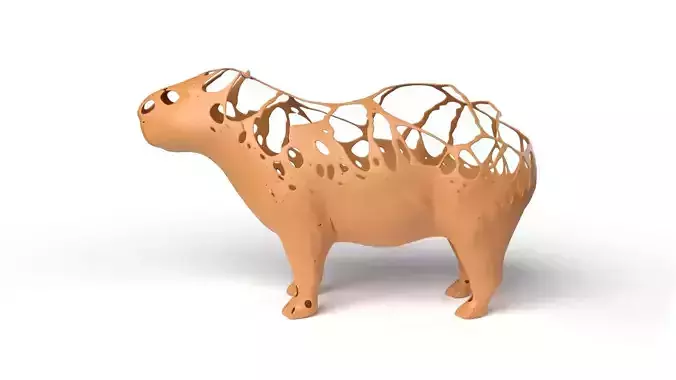 Capybara Dust Voronoi