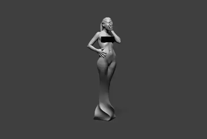Low Poly Woman 9