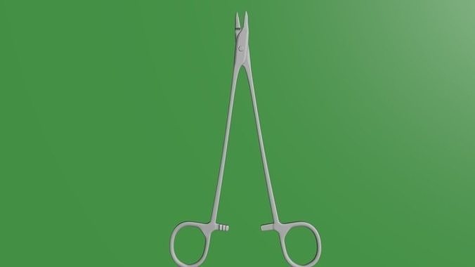  needle holder 3D model