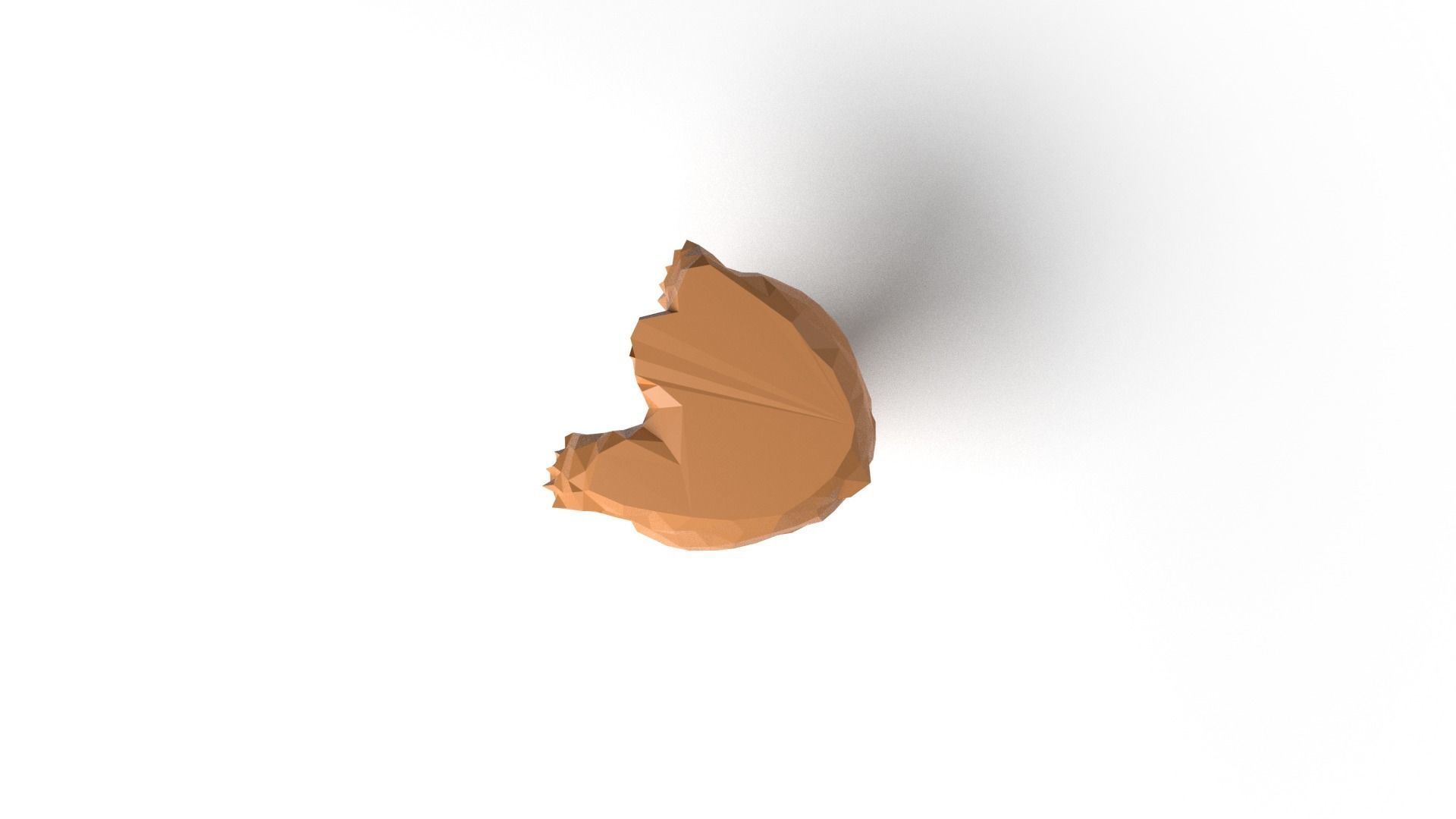 CandyBear Low Poligonal Low-poly 3D model_8