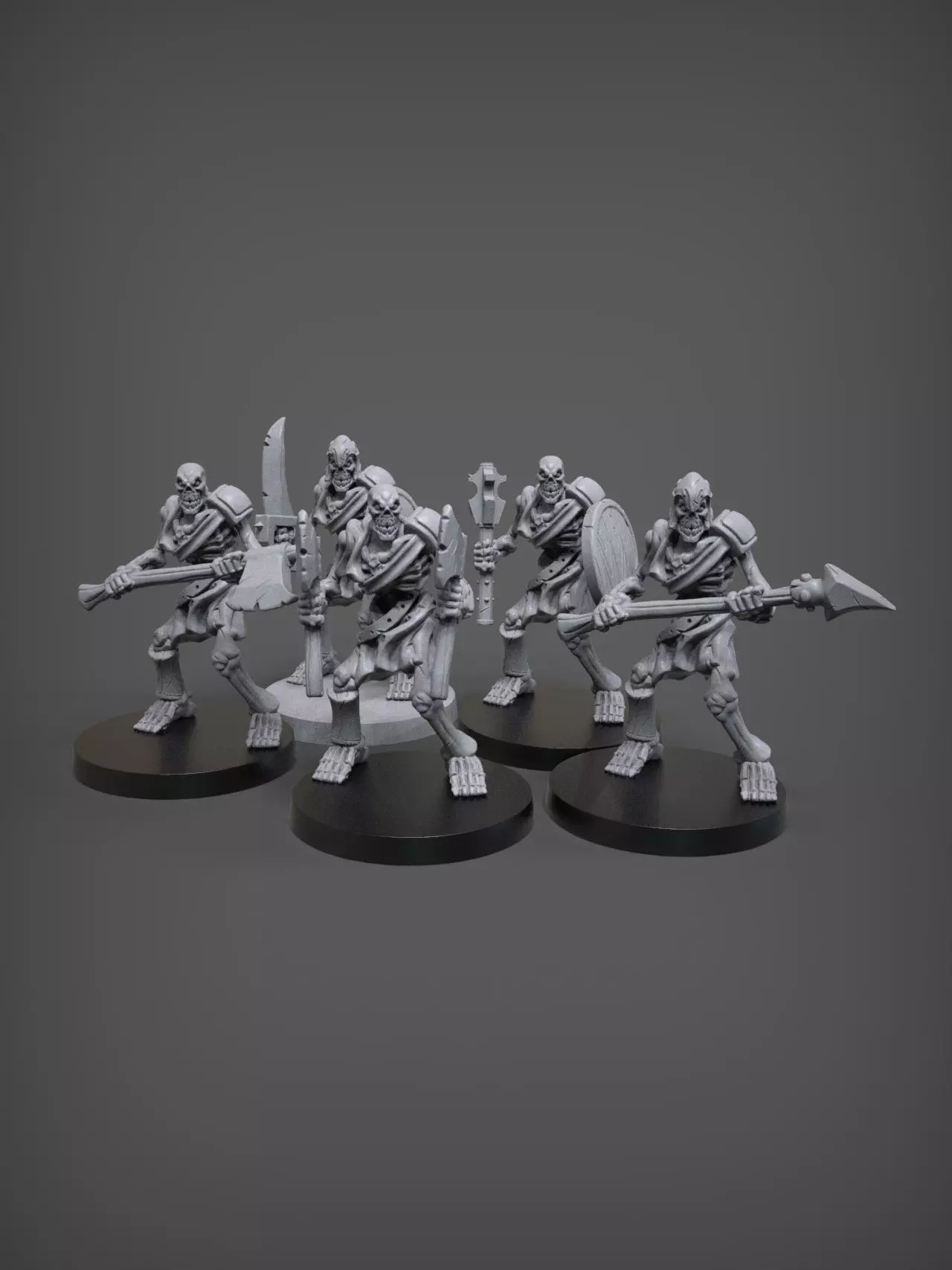 Skeleton Horde 3D print model