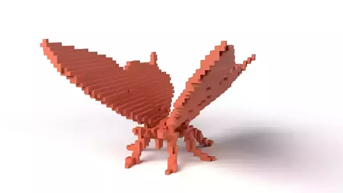 Butterfly Minecraft Voxel