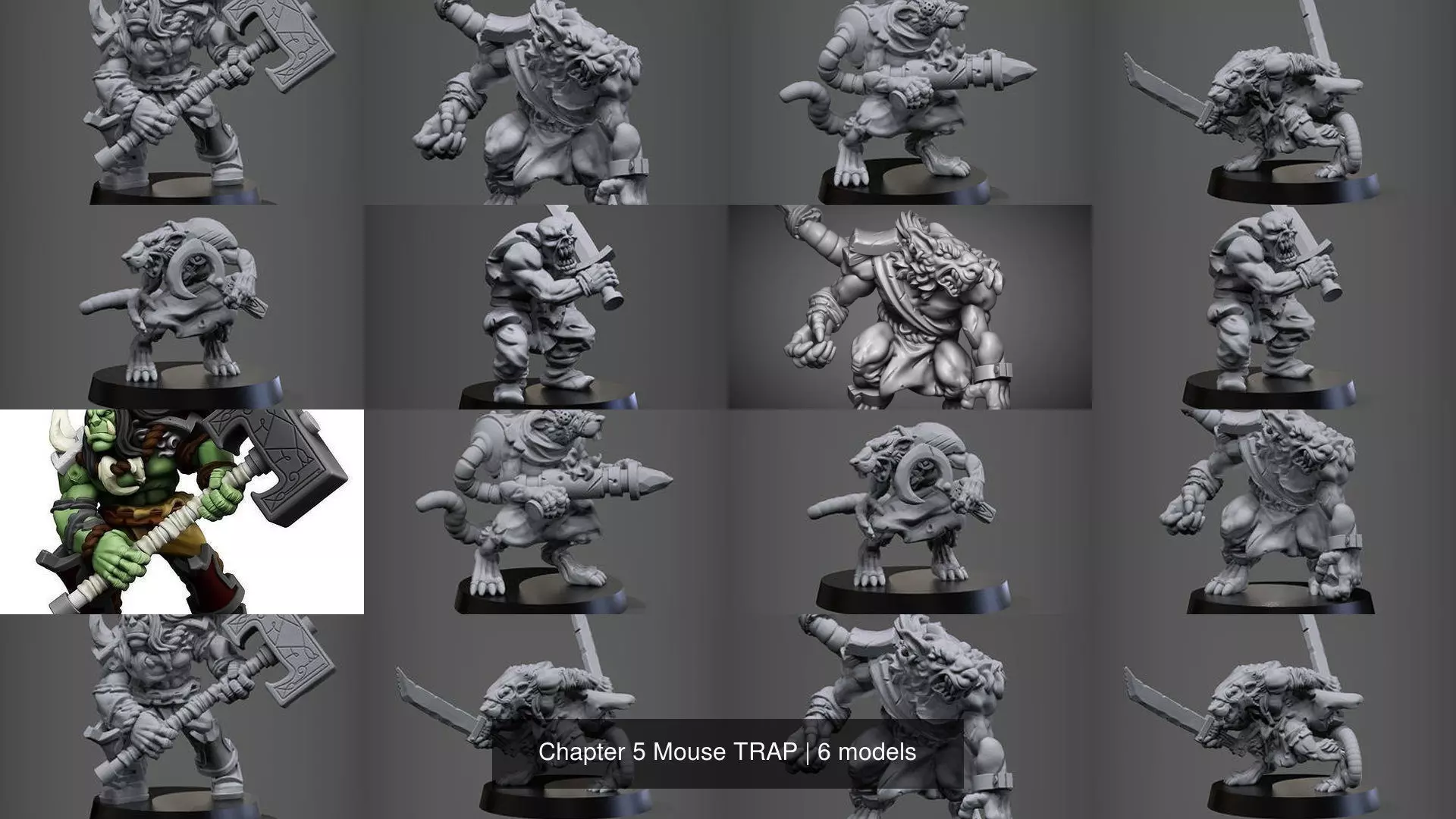 Chapter 5 Mouse TRAP 3D Model Collection_1