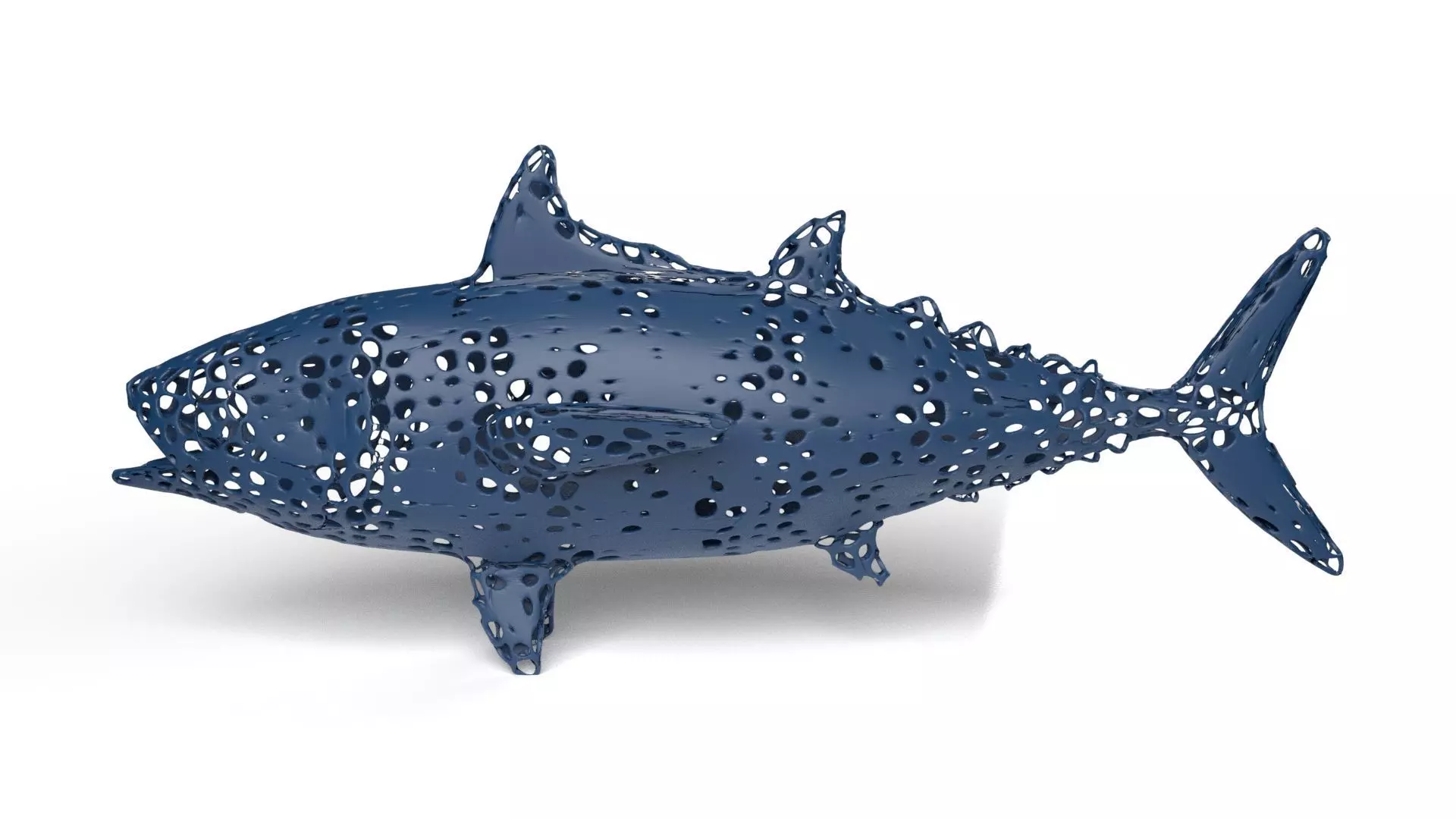 Bonito Voronoi Low-poly 3D model_0