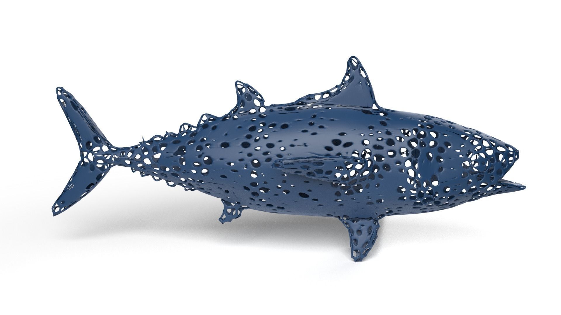 Bonito Voronoi Low-poly 3D model_3