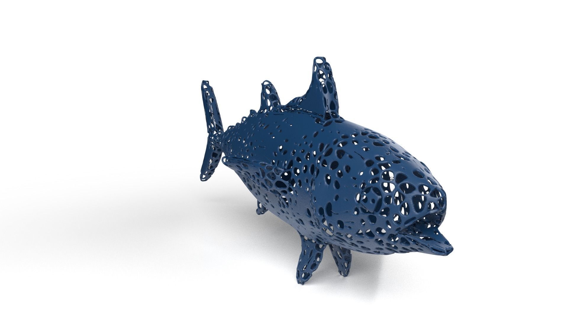 Bonito Voronoi Low-poly 3D model_2