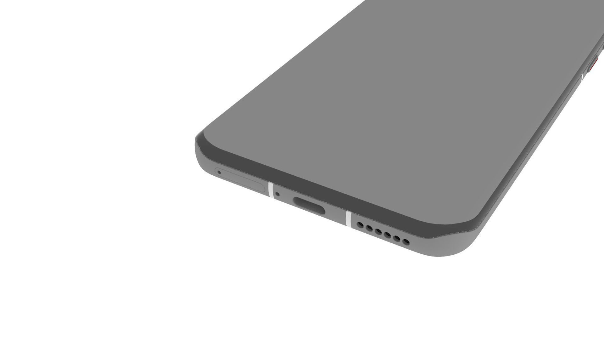 HUAWEI P40 Pro mobile phone 3D model rhino model 3D model_10