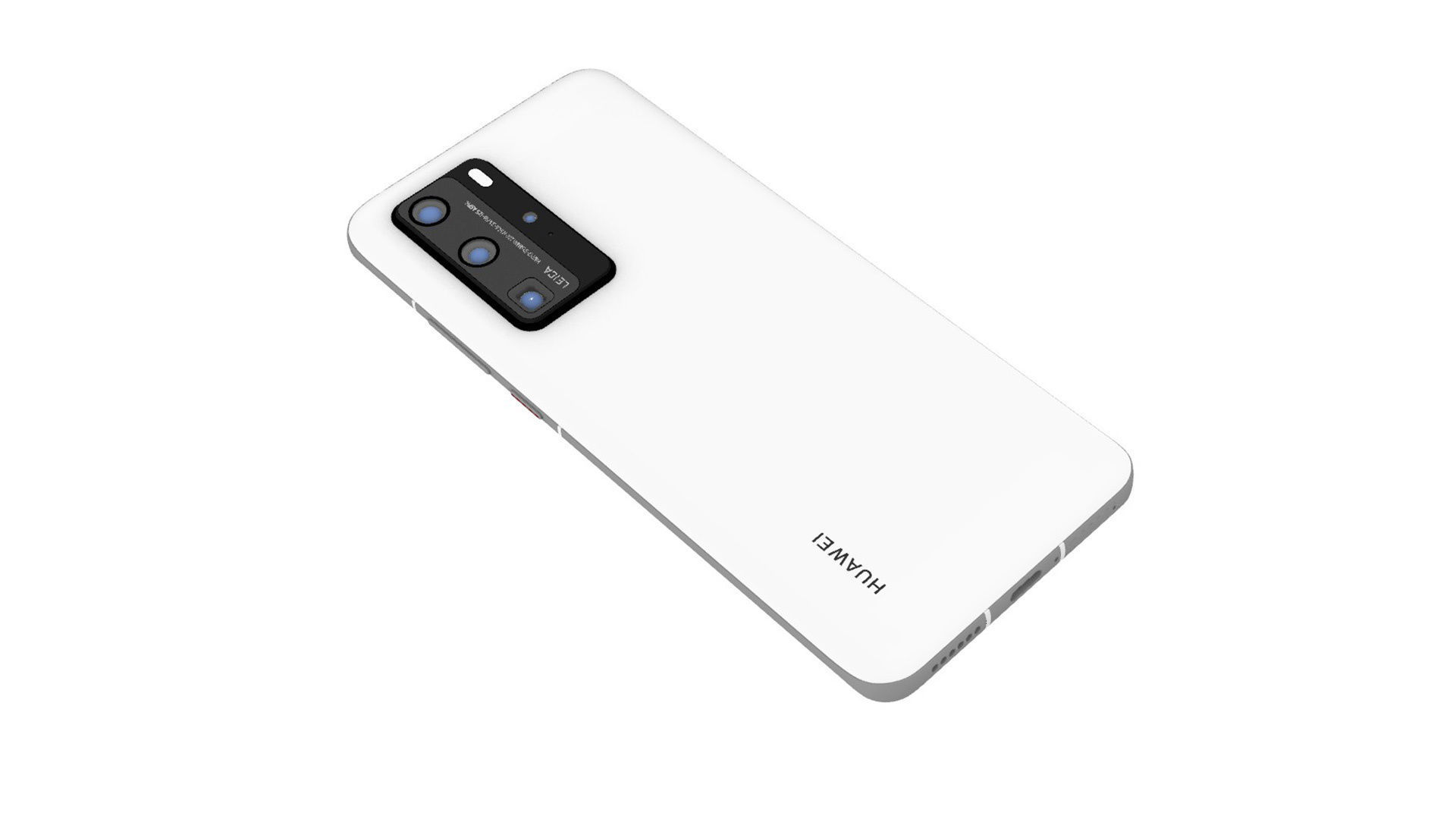 HUAWEI P40 Pro mobile phone 3D model rhino model 3D model_8