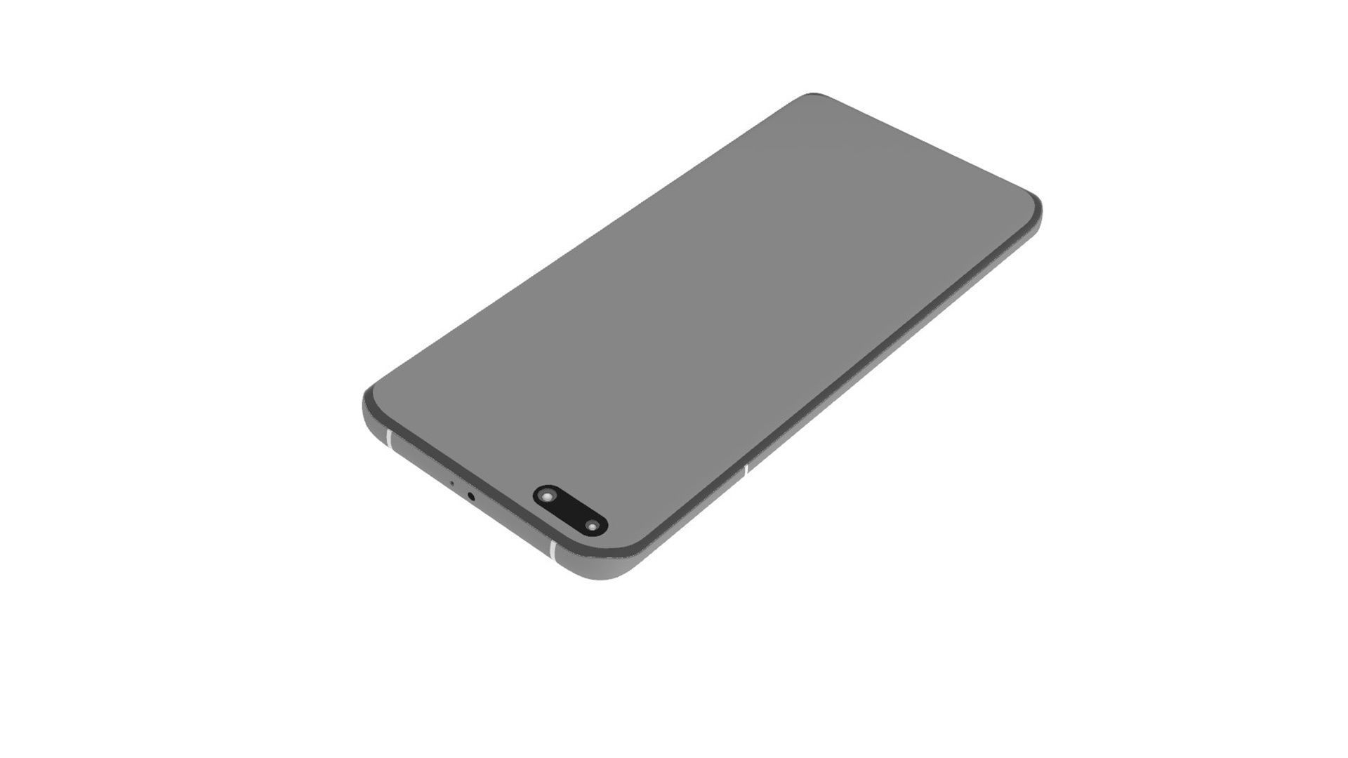 HUAWEI P40 Pro mobile phone 3D model rhino model 3D model_11