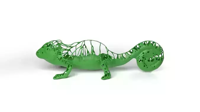 Chameleon Dust Voronoi