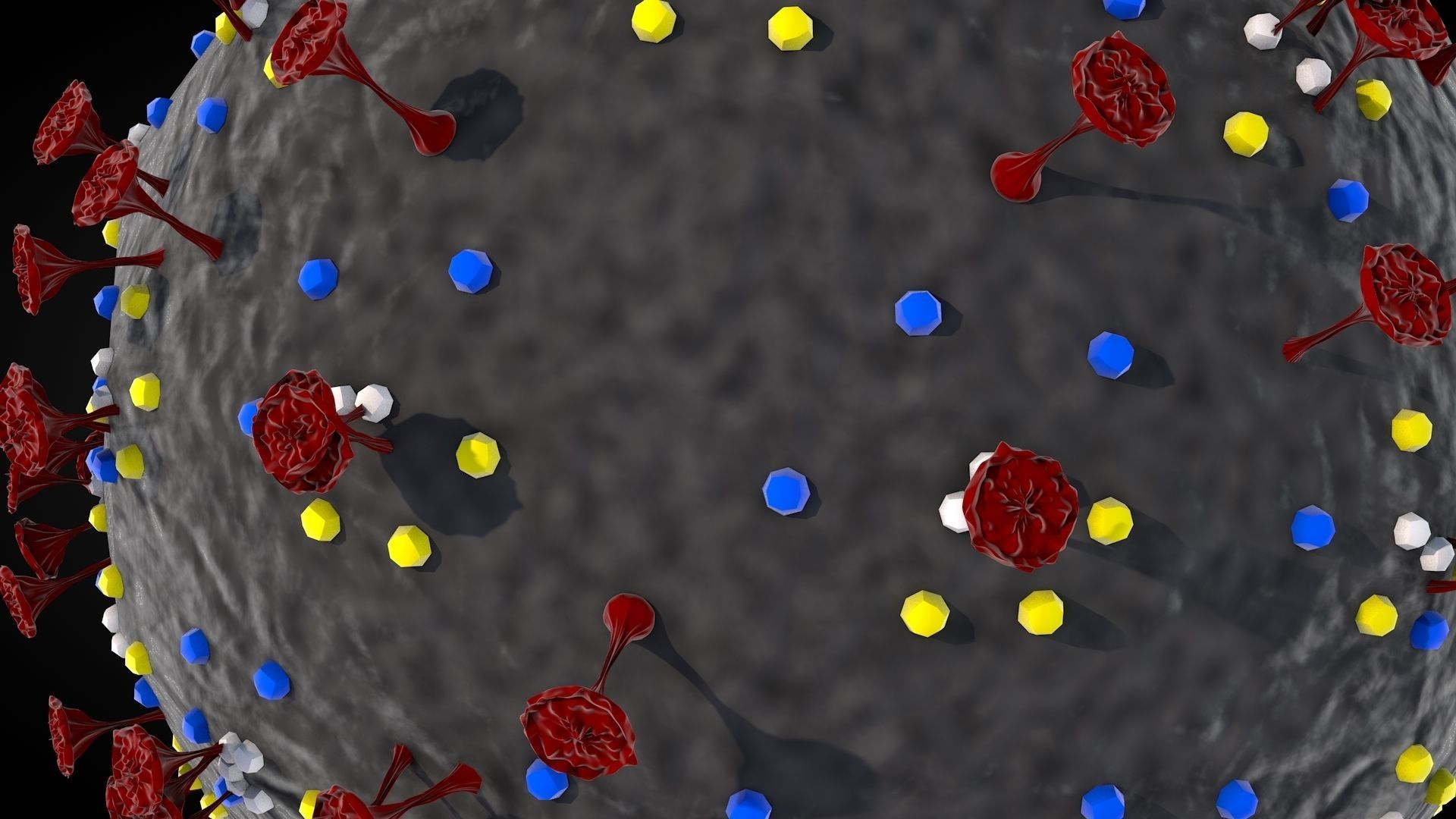 Corona Virus 3D model_1