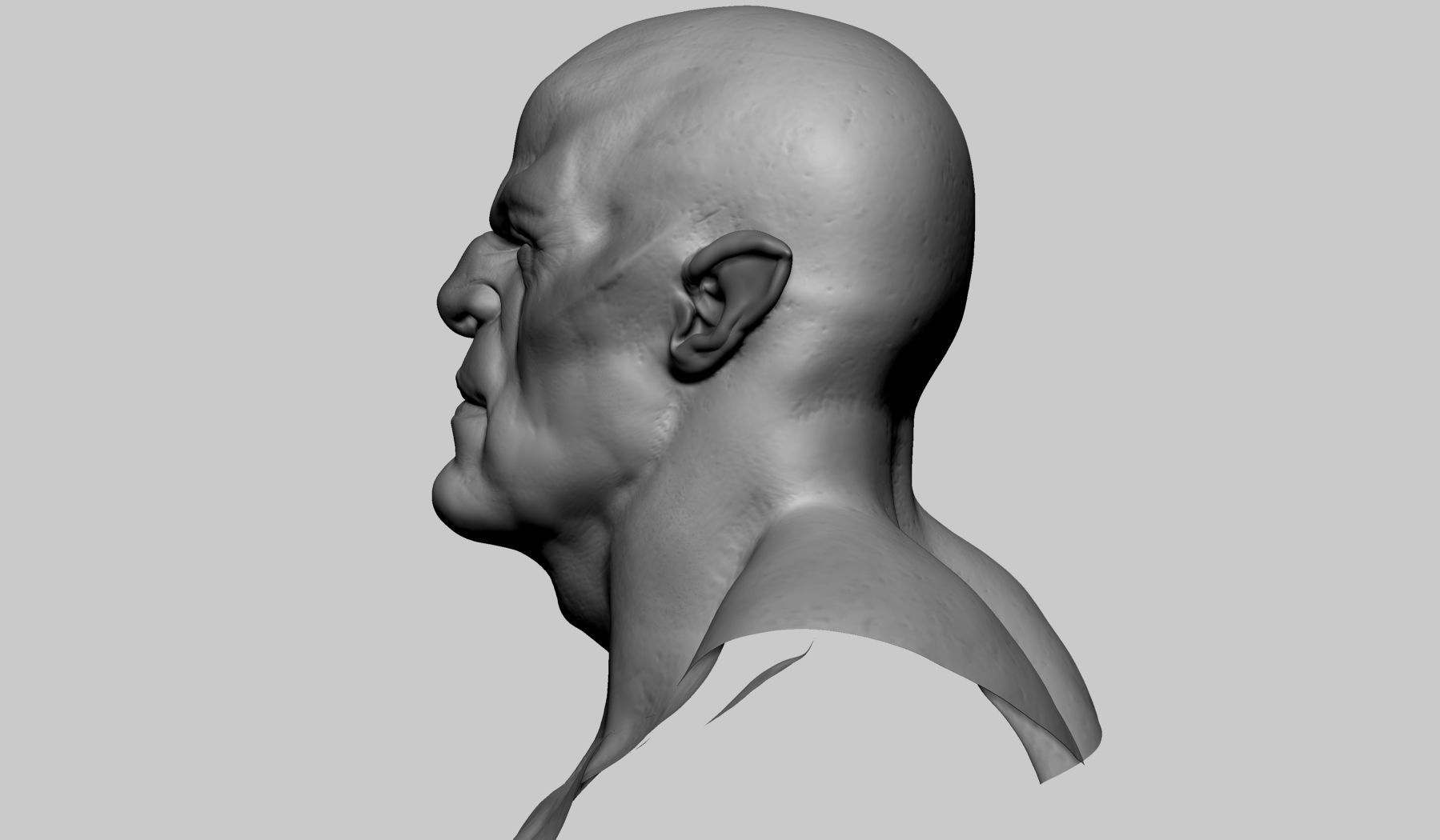 Creature Head Studies 3D model_20