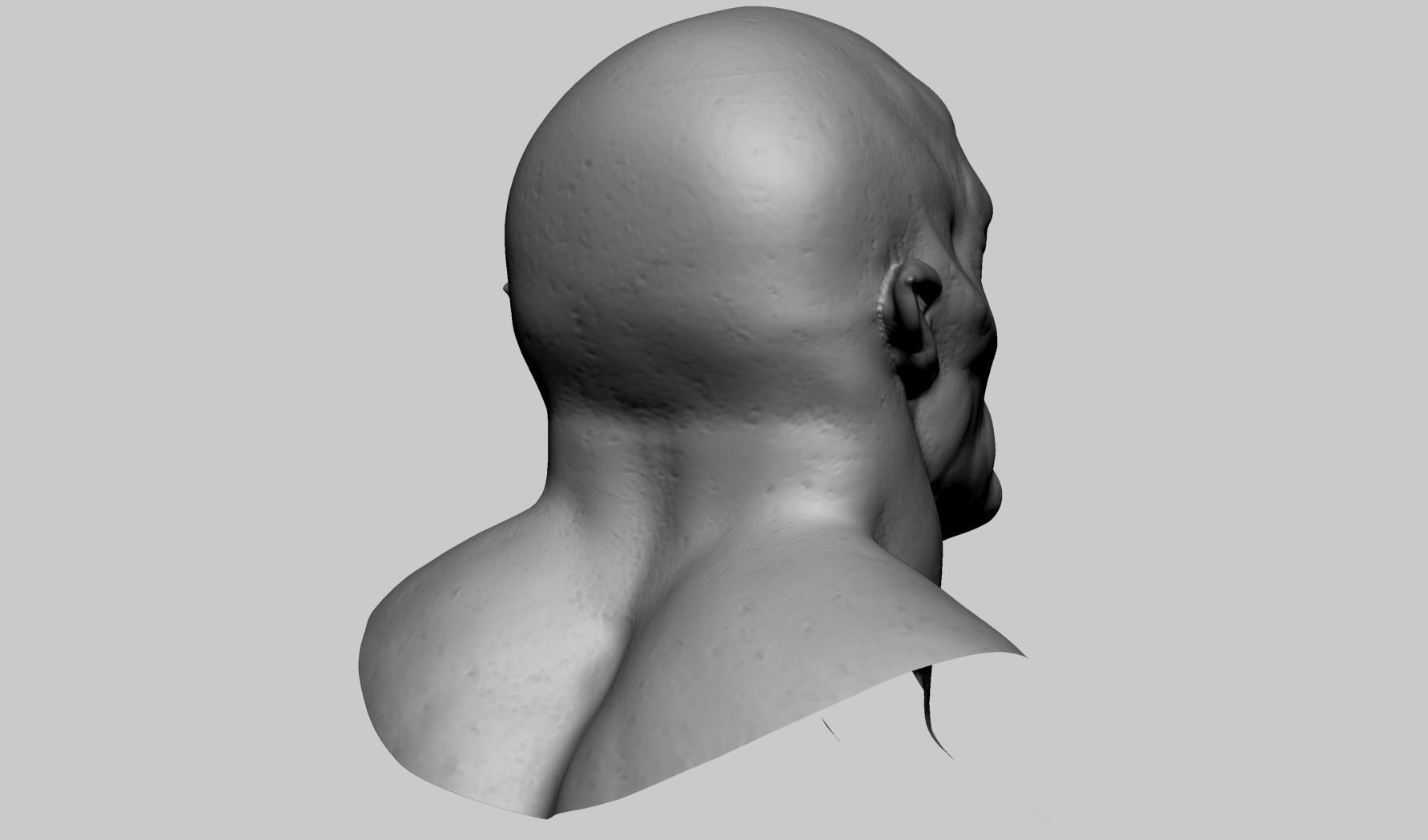 Creature Head Studies 3D model_19