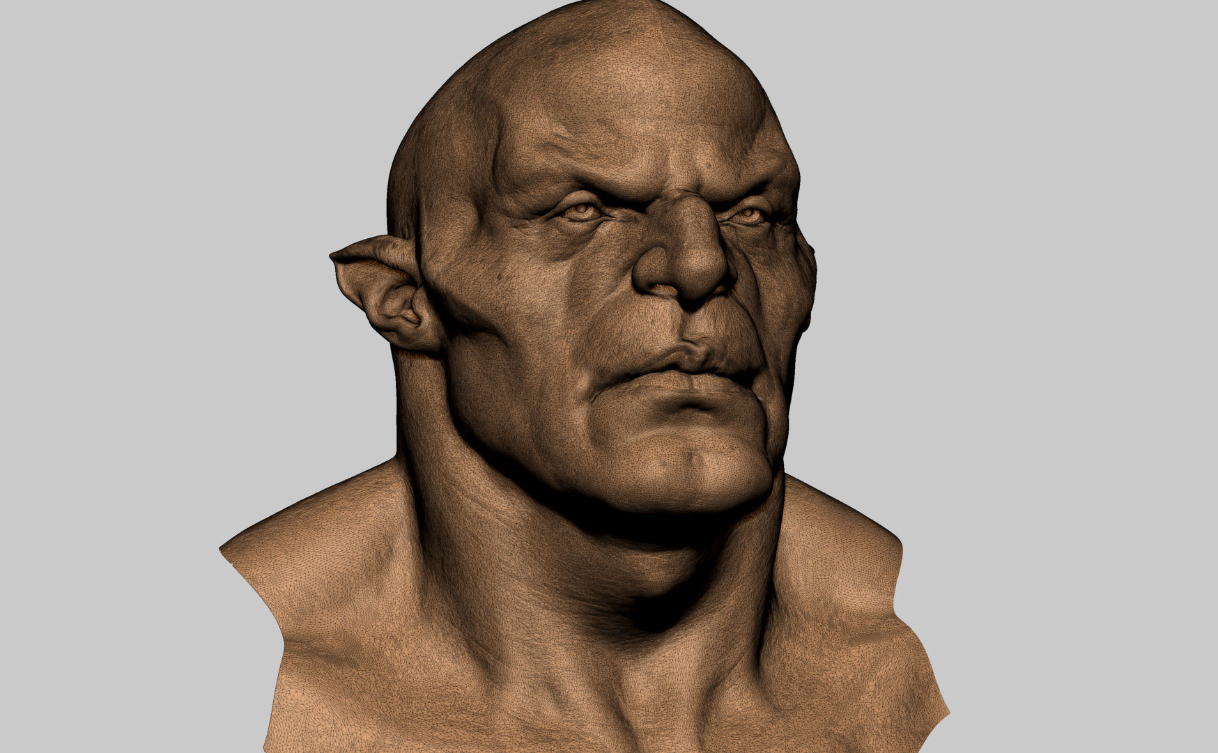 Creature Head Studies 3D model_23