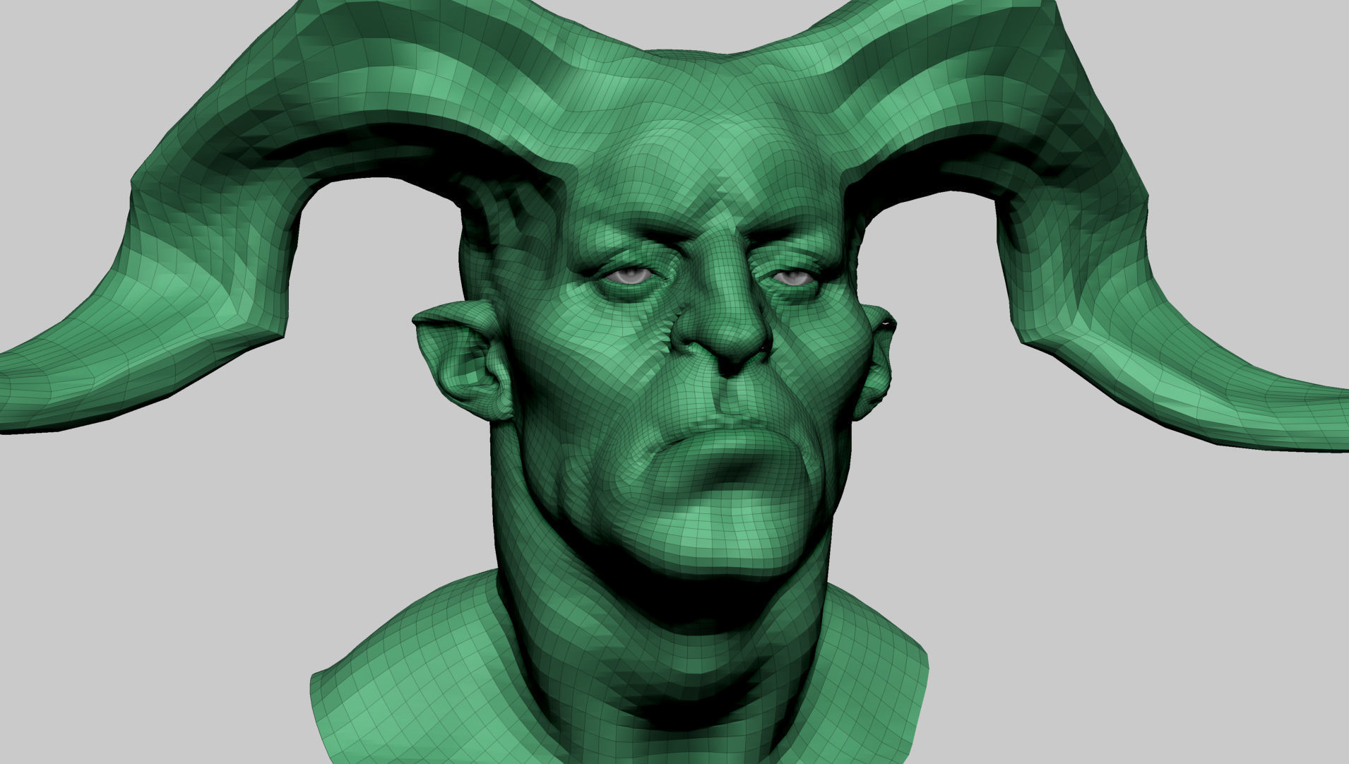 Creature Head Studies 3D model_8