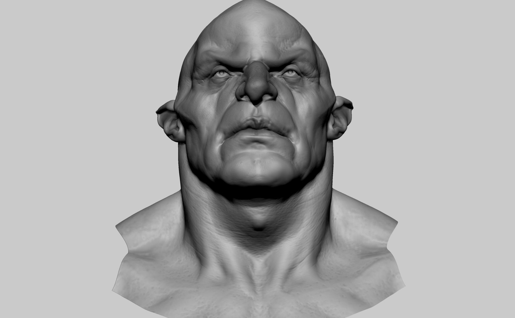 Creature Head Studies 3D model_21