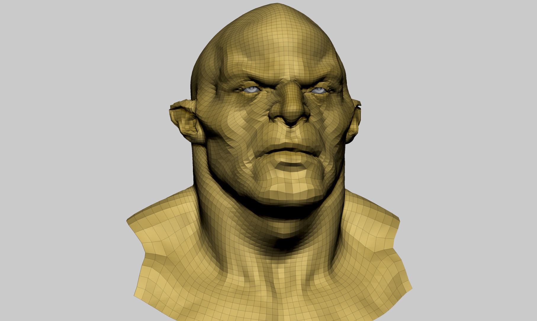 Creature Head Studies 3D model_22