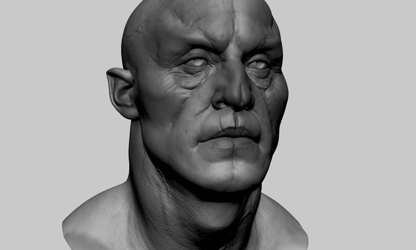 Creature Head Studies 3D model_14