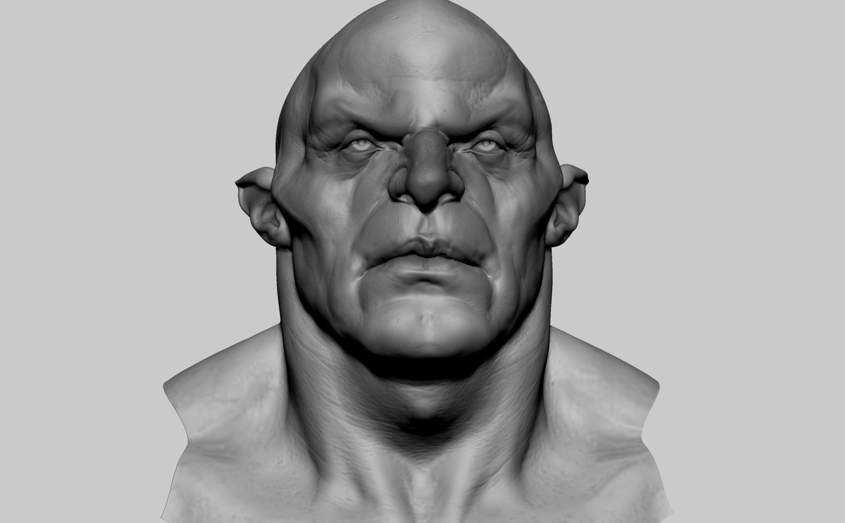 Creature Head Studies 3D model_17