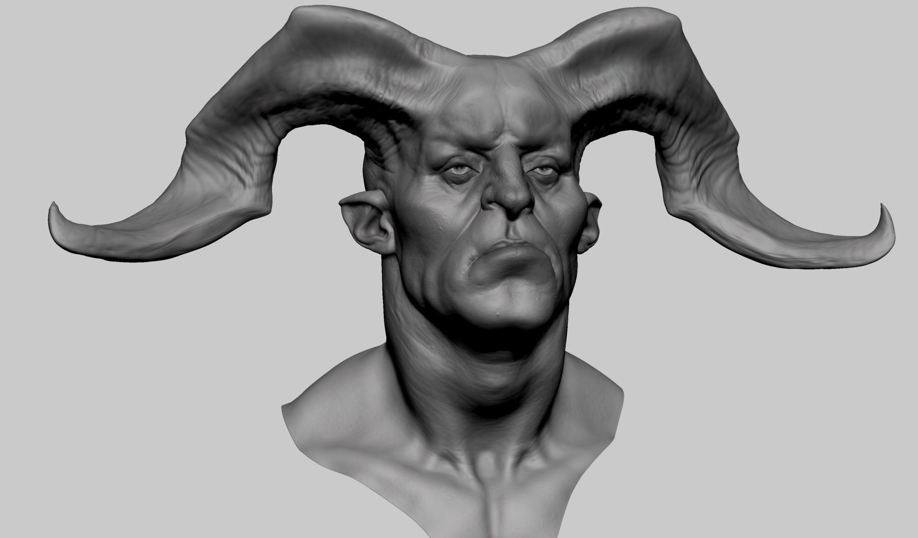 Creature Head Studies 3D model_1
