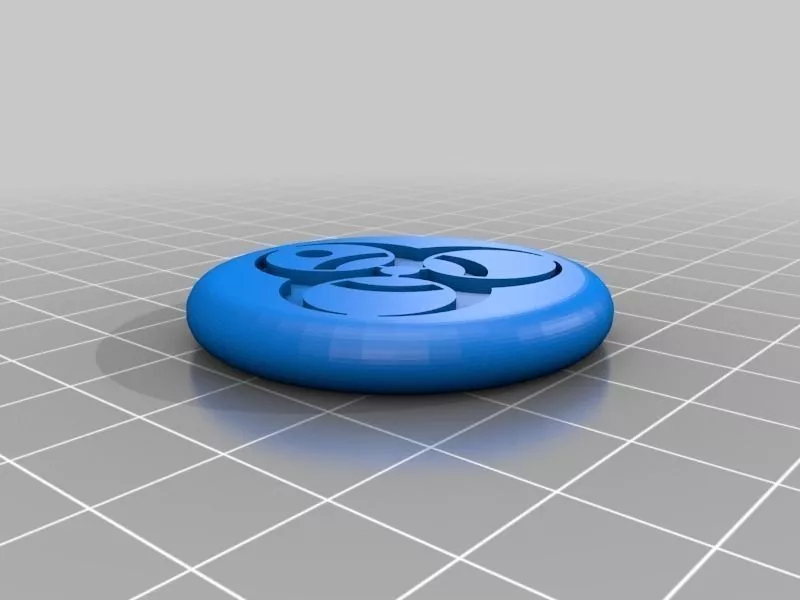Biohazard Keyring Free 3D print model