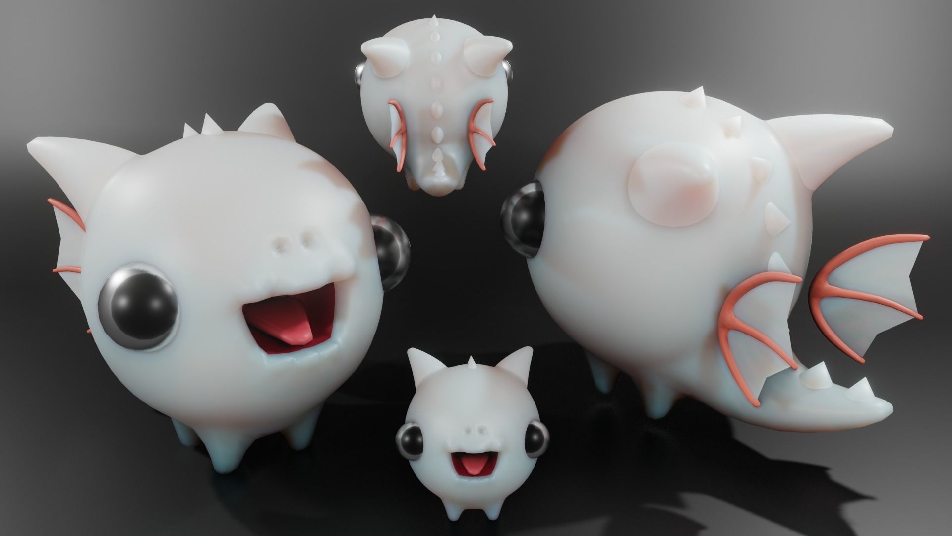 Little Dragon 3D model