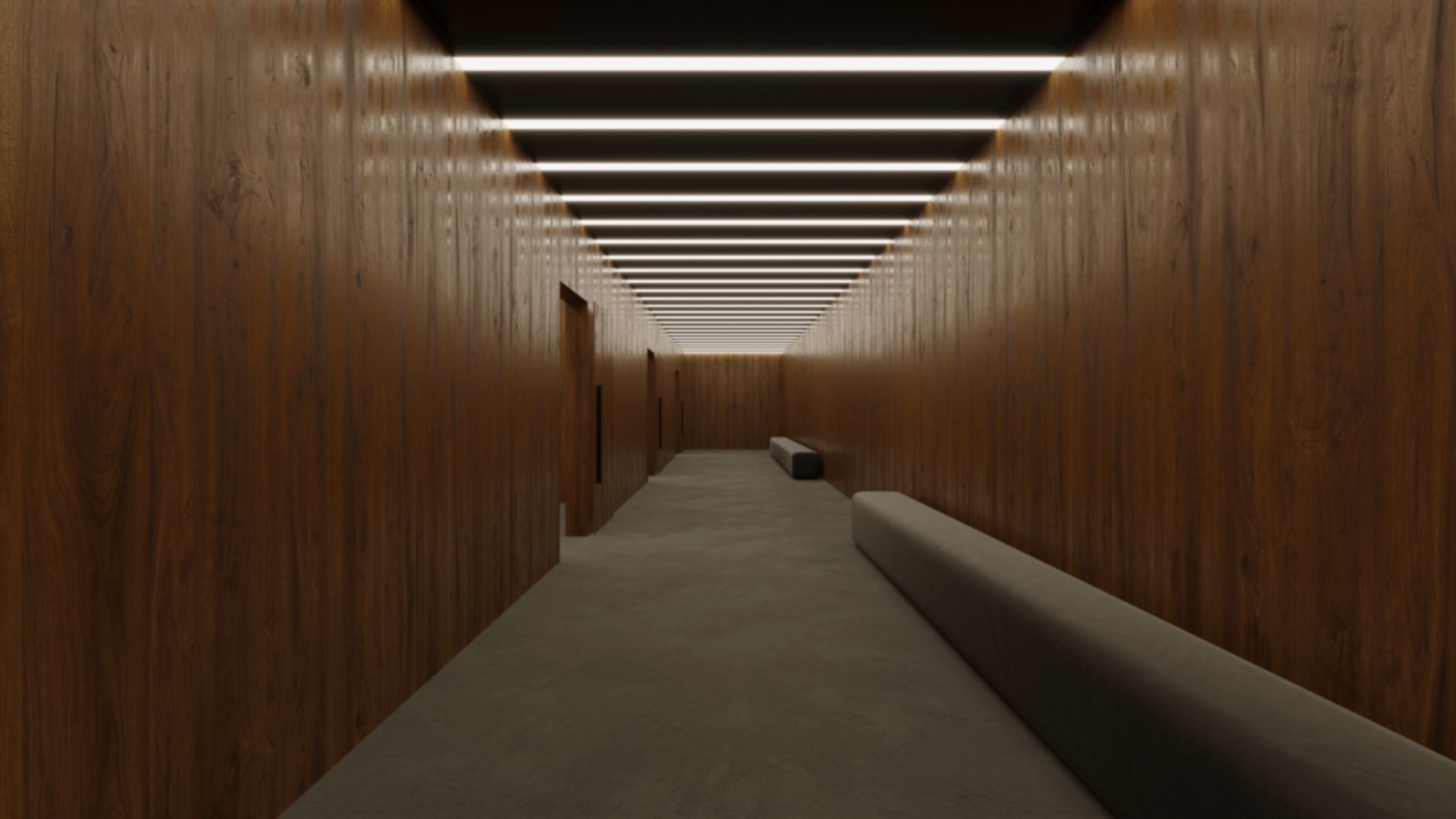 VR Conference Room Corona Max Scene and Baked Low-poly 3D model_2