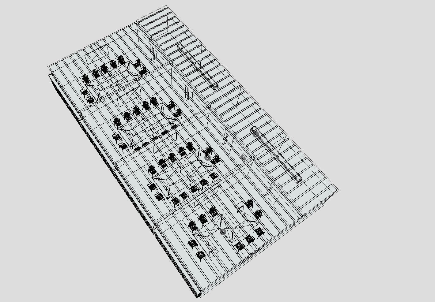 VR Conference Room Corona Max Scene and Baked Low-poly 3D model_10