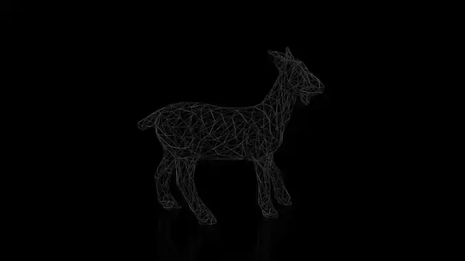 Goat Wireframe