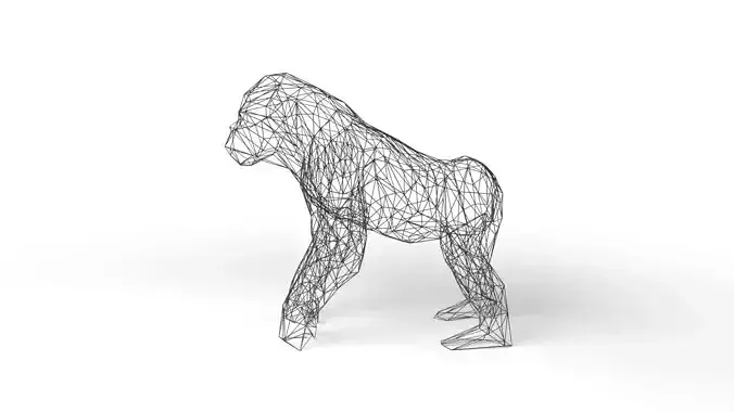 Gorilla Wireframe