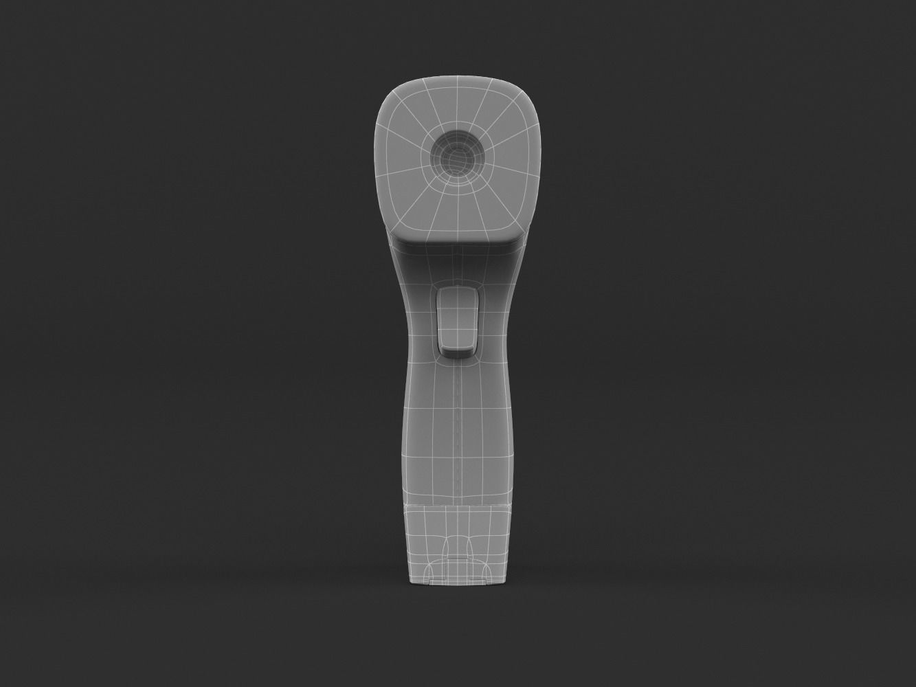 Digital Infrared Forehead Thermometer 3D model_10