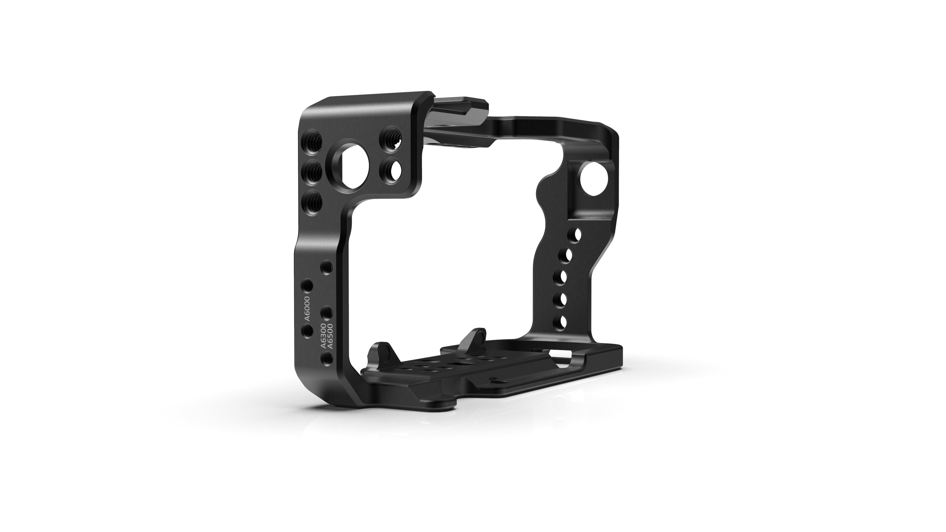 Cage for Camera Sony A6000 A6300 A6500 CAD CNC 3D print model_6