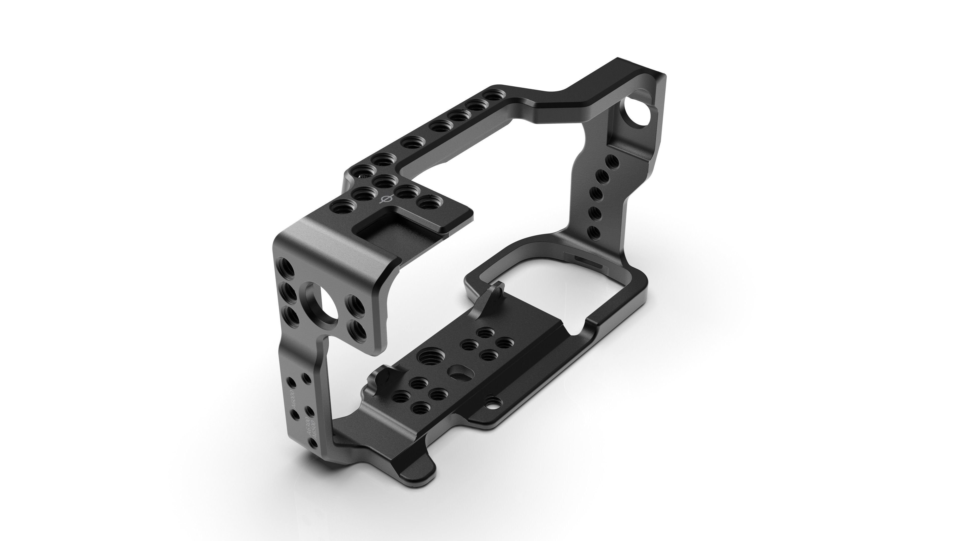 Cage for Camera Sony A6000 A6300 A6500 CAD CNC 3D print model_7