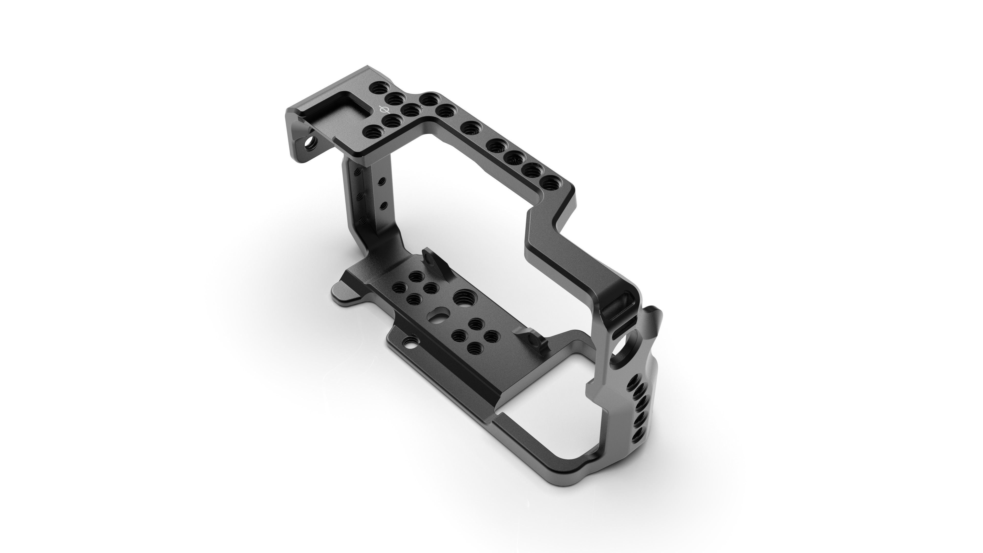 Cage for Camera Sony A6000 A6300 A6500 CAD CNC 3D print model_9