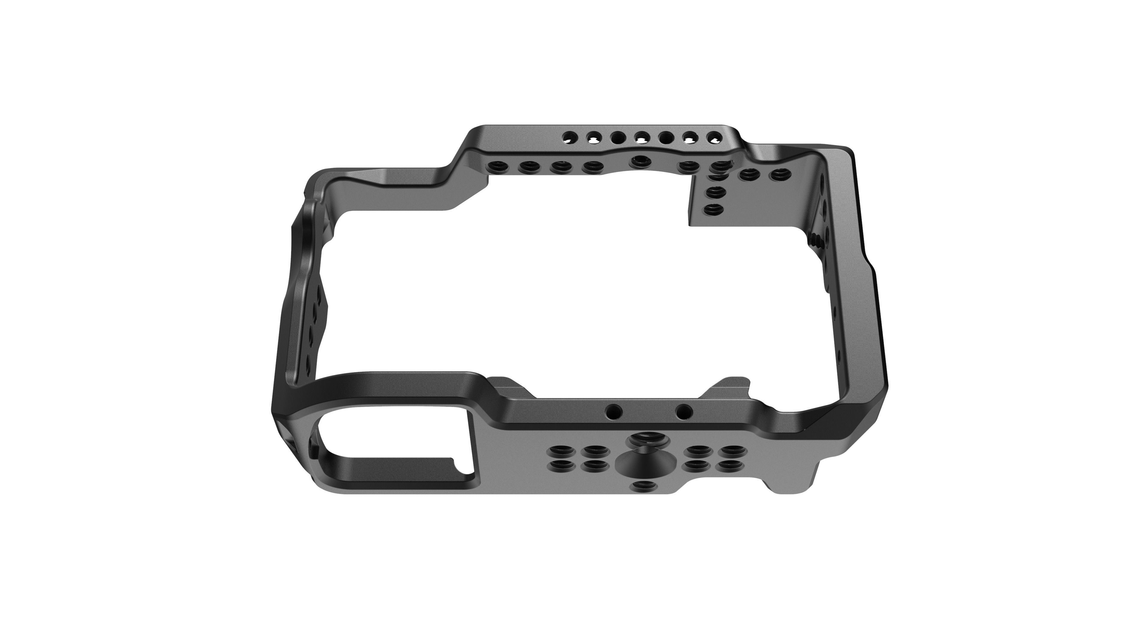 Cage for Camera Sony A6000 A6300 A6500 CAD CNC 3D print model_4