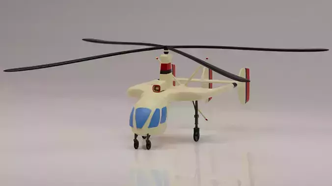 Toy helicopter based on Kamov Autogyro