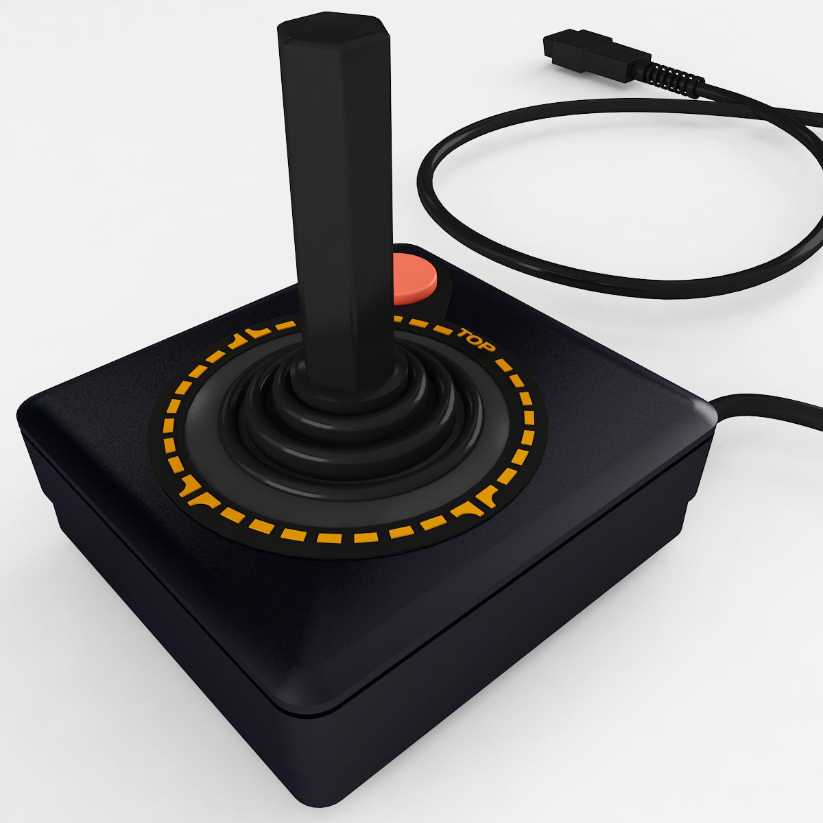 Atari Joystick 3D model_1
