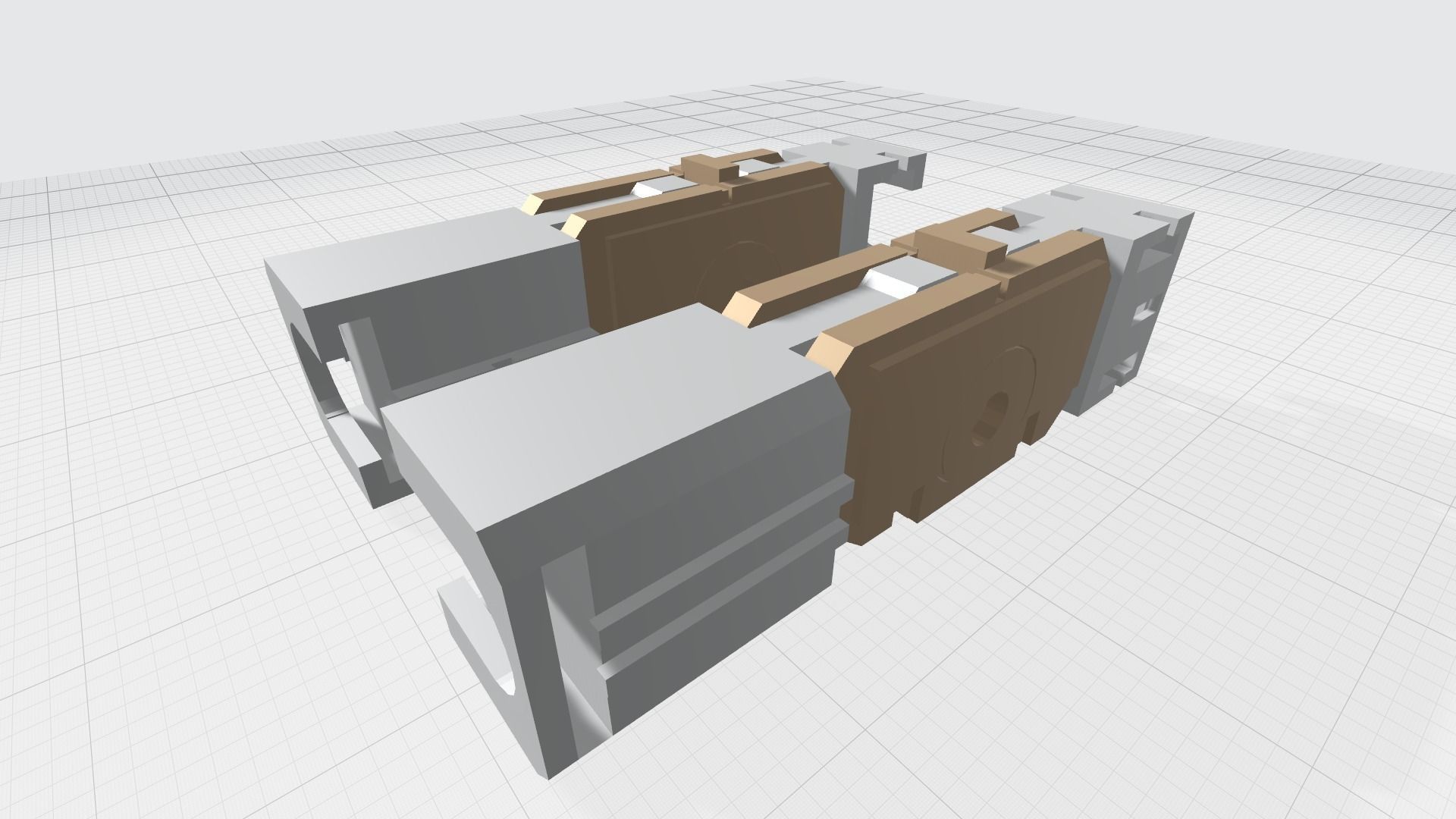 MG GUNDAM v1-5 ARM andELBOW joint 3D print model_6