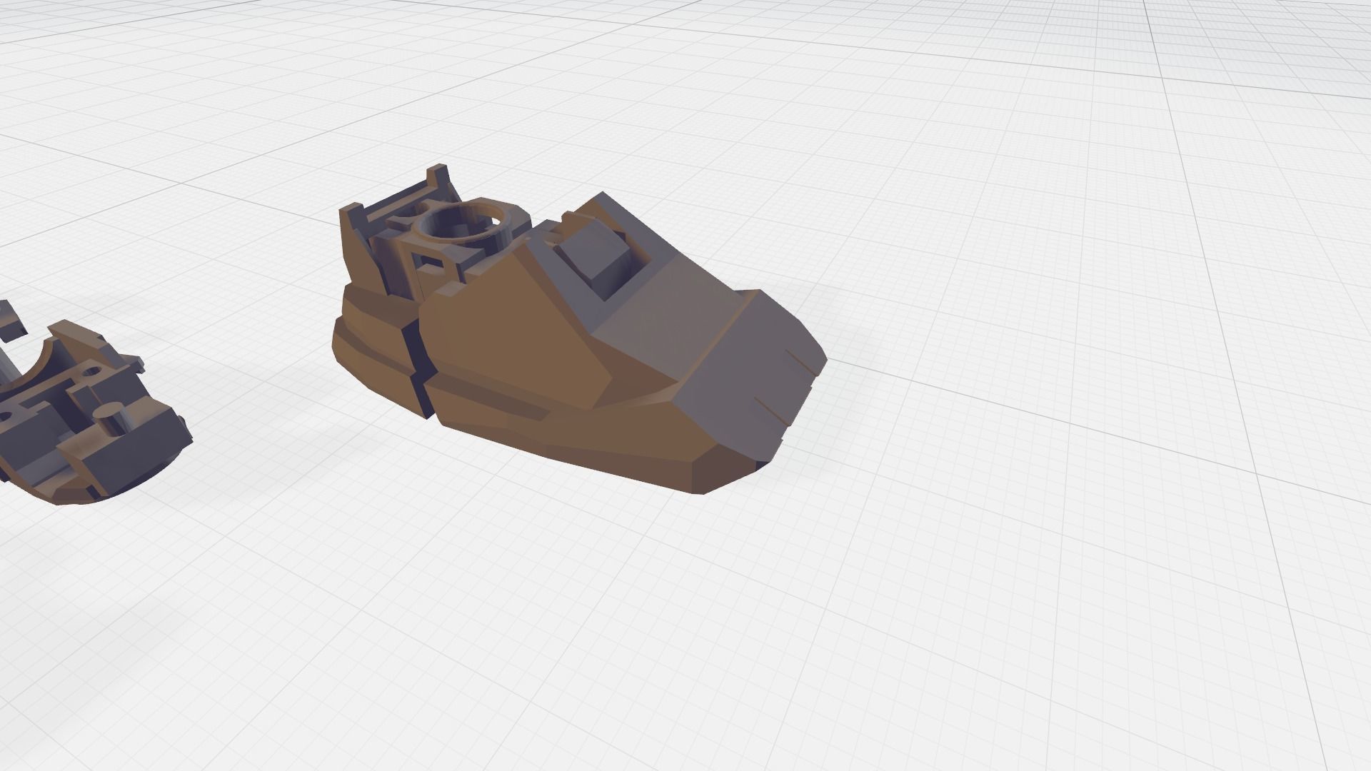 MG GUNDAM v1-5 Foot joint and Armor Bundle 3D print model_11