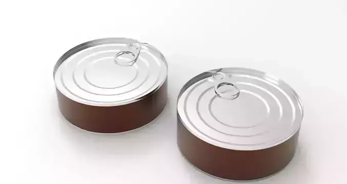 Tins Cans 3D model