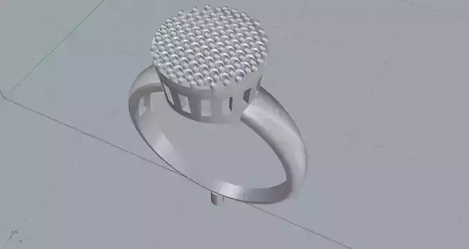  ring crystals round
