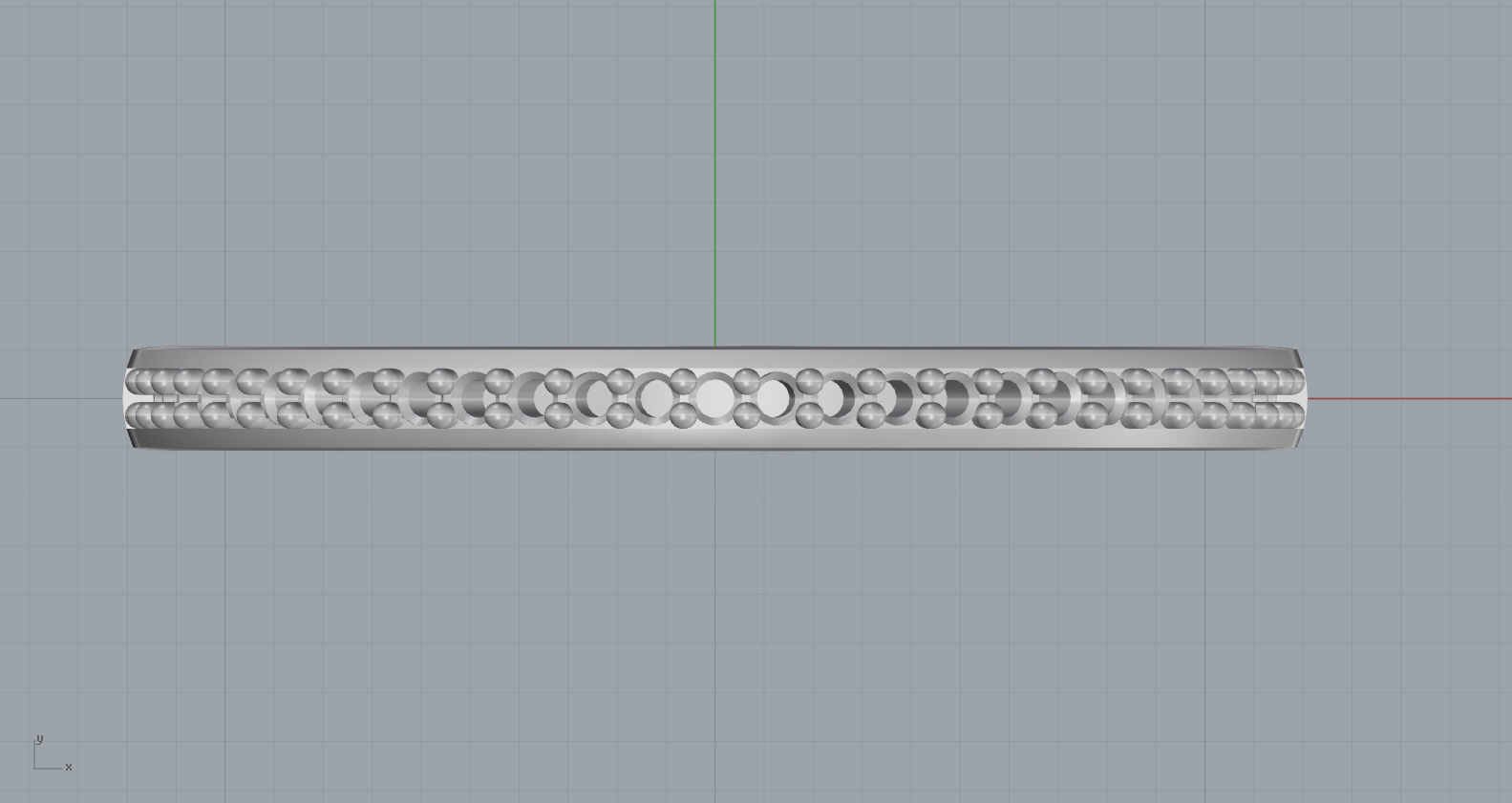  lonely ring 3D print model_1