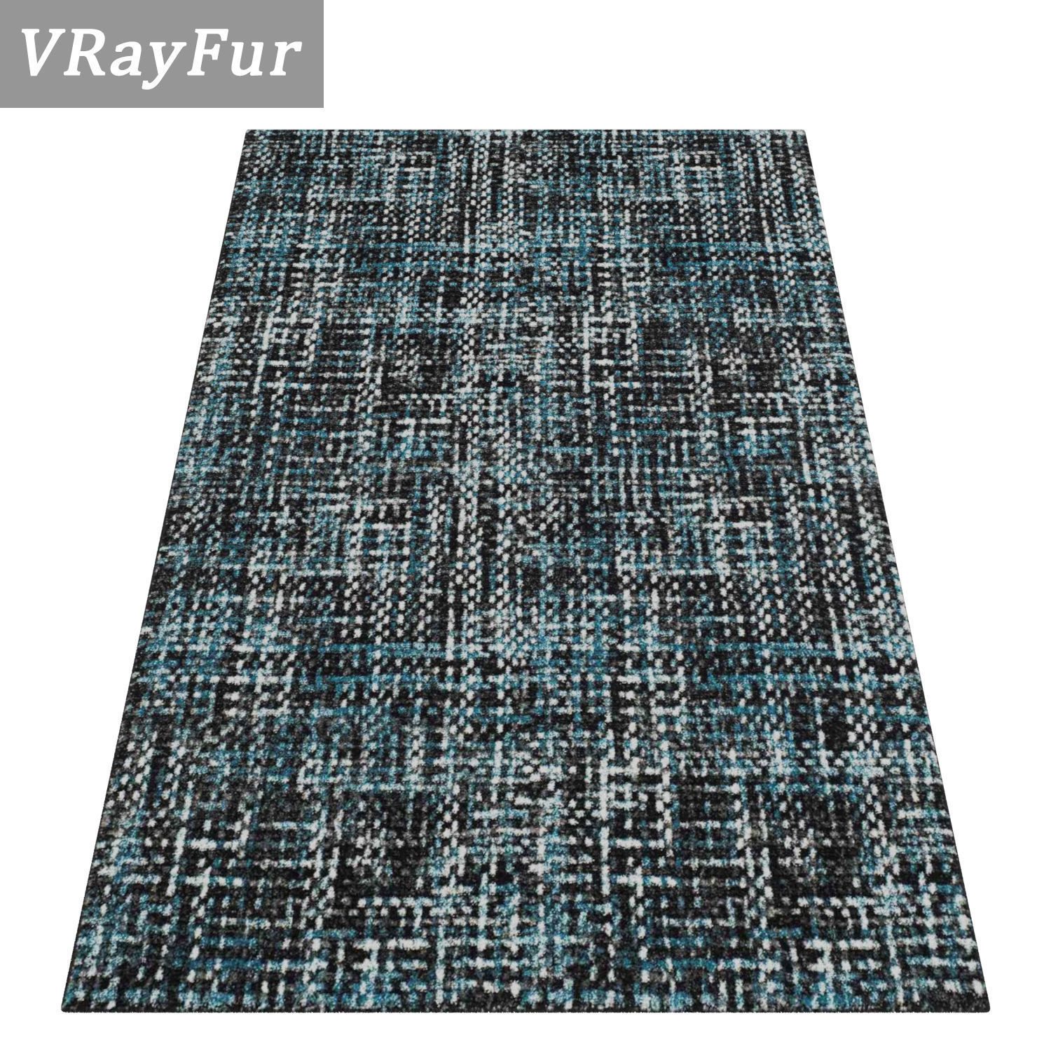 Rug Set 389 3D model_2