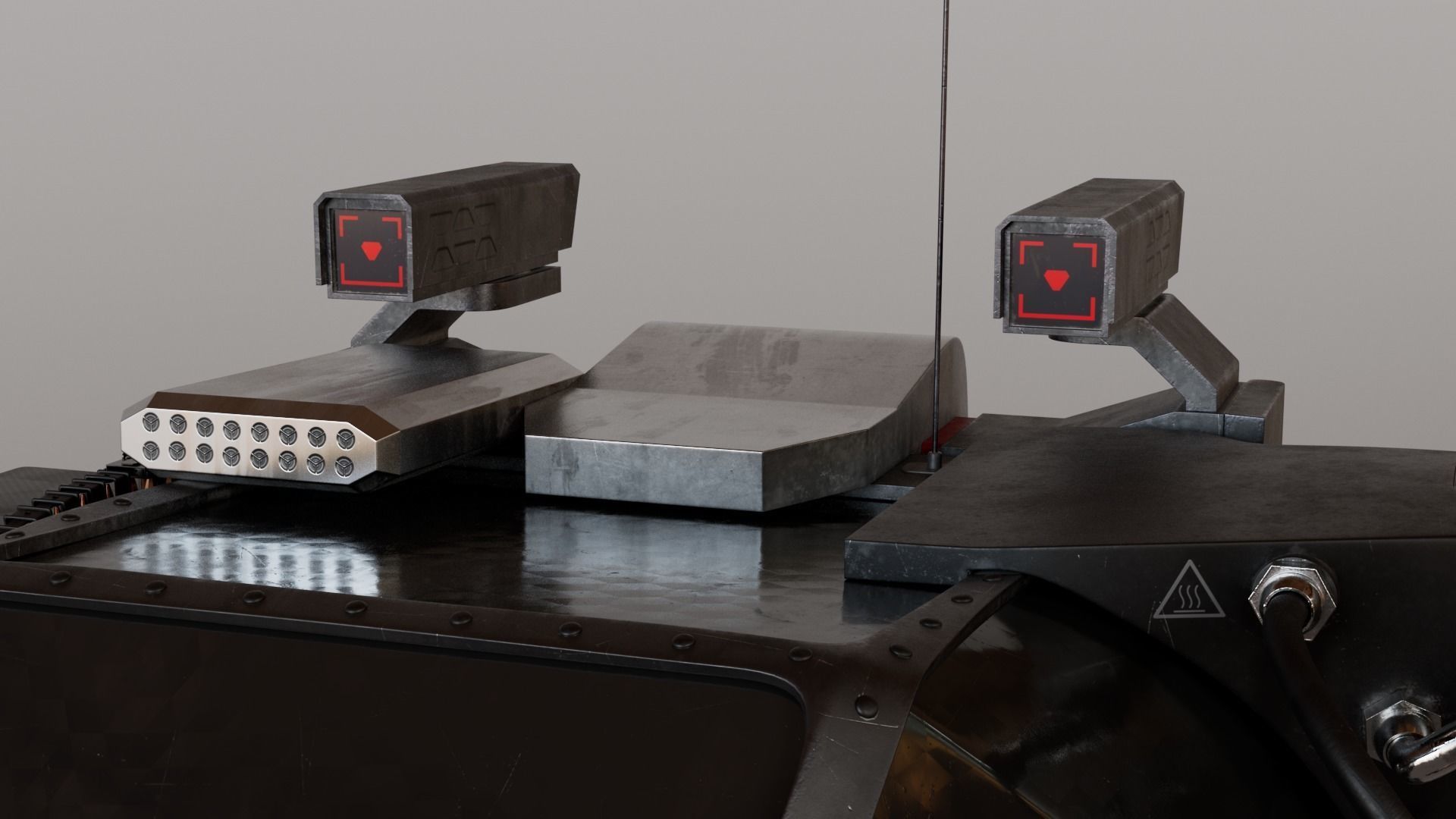 Mecha robot 3D model_11