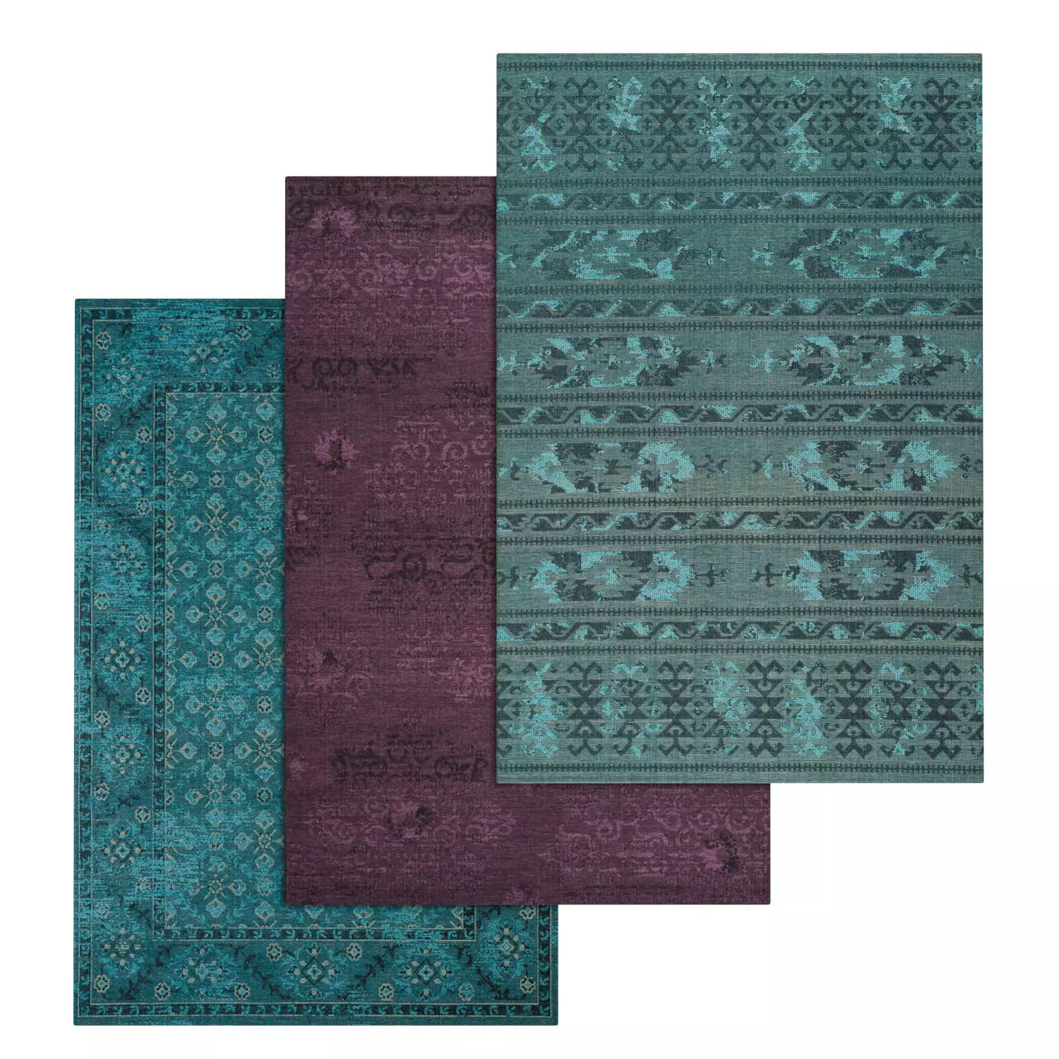 Rug Set 392 3D model_0