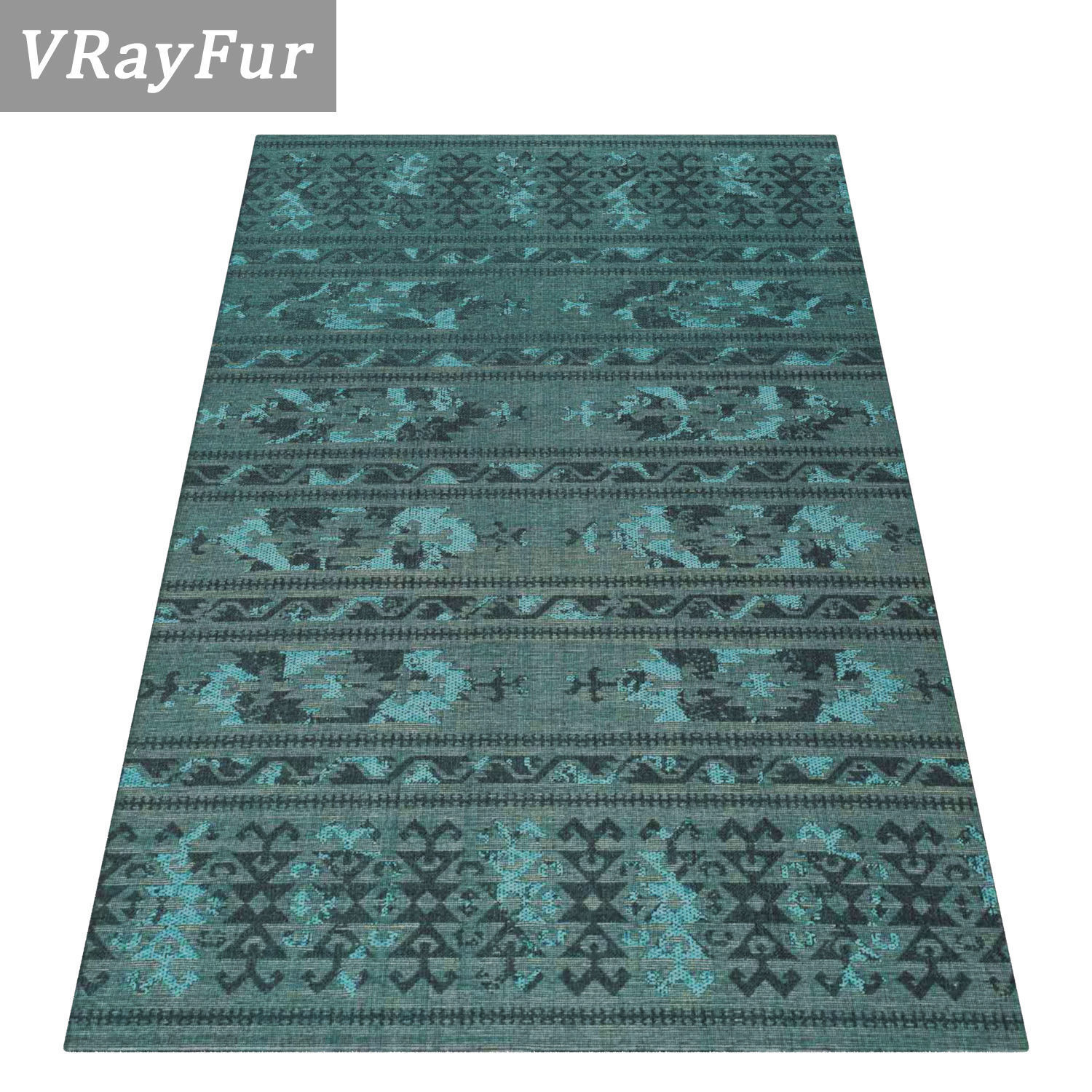 Rug Set 392 3D model_2